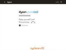 Tablet Screenshot of dyson.ie