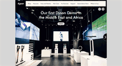 Desktop Screenshot of dyson.ae