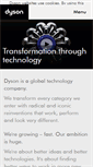 Mobile Screenshot of careers.dyson.com