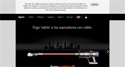 Desktop Screenshot of dyson.es