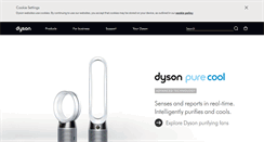Desktop Screenshot of dyson.co.uk